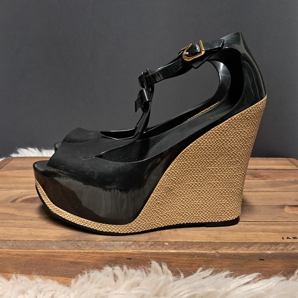 Melissa Peace VI Wedge Sandals Size 8 - Picture 3 of 9